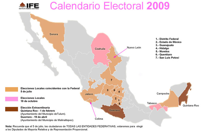ISU_Calendario_Electoral_2009-imagen ISU_Calendario_Electoral_2009-imagen