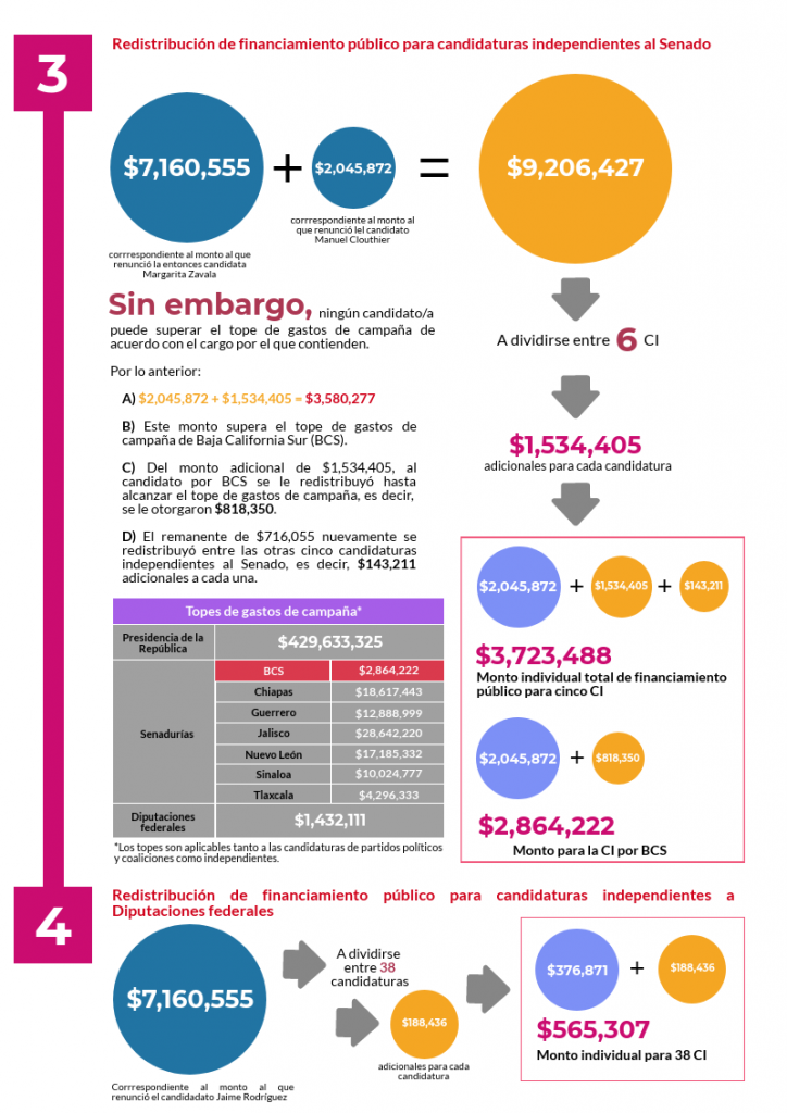 Infografía Financiamiento público