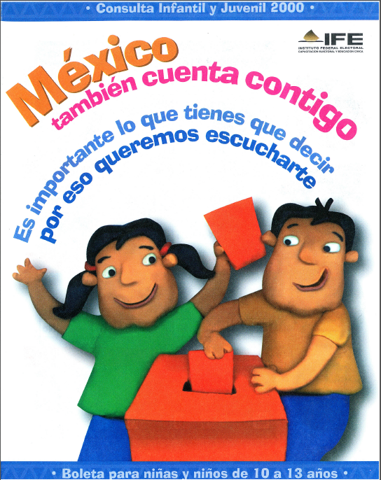 Consulta Infantil y Juvenil 2000, boleta 2