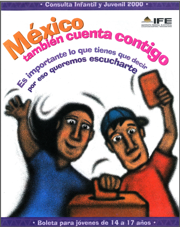 Consulta Infantil y Juvenil 2000, boleta 3