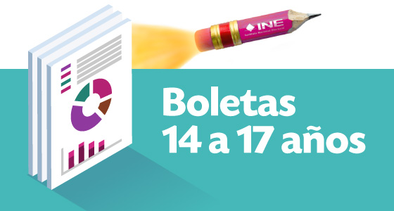 Boletas consulta de 14 a 17 años