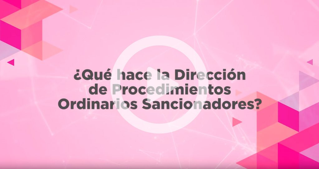 Procedimientos Ordinarios Sancionadores