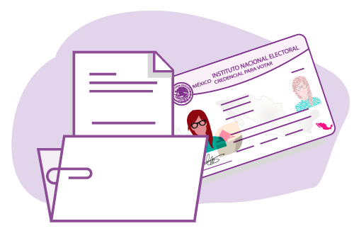 Constancia de inscripción y/o expediente electoral