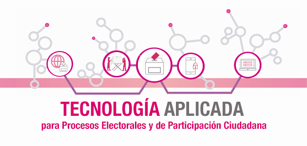 Teconología aplicada para procesos electorales y de participación ciudadana