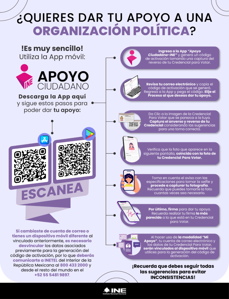 Apoyo Organización Política App Apoyo Ciudadano