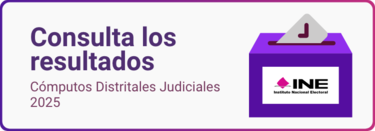 Acceso a consultar computos distritales judiciales 2025