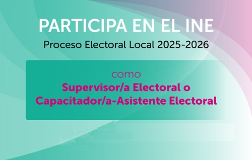 Banner Convocatoria a Proceso Electoral Local 2025-2026