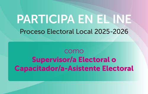 Banner de Proceso Electoral Local 2025-2026