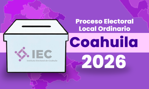 Banner proceso electoral ordinario Coahuila