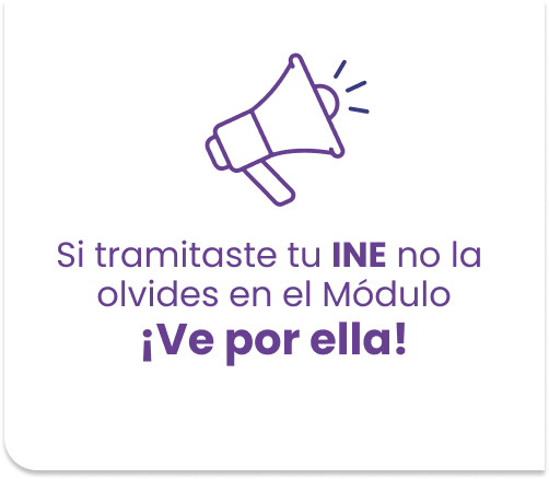 imagen Si tramitaste tu INE ¡Ve por ella !