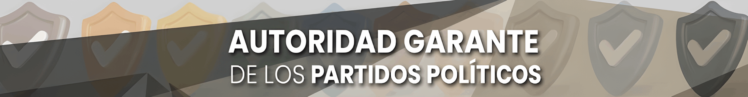 Banner autoridad garante de partidos politicos