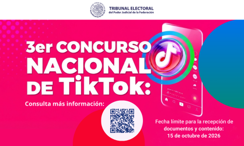 Tercer concurso nacional de tiktok