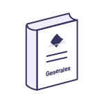 Ícono de libro generales