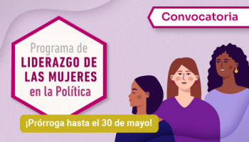 Convocatoria Liderazgo Mujeres Política